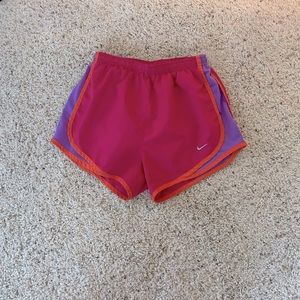 Pink Nike Running Shorts
